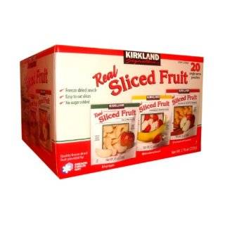 Kirkland Real Sliced Freeze Dried Fruit Snacks Variety Pack by 