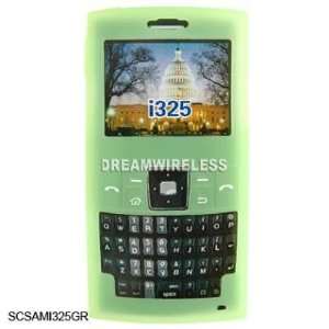  Clear Green Gel Silicone Skin Case For Samsung Ace i325 