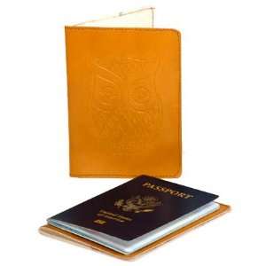  Cruelty Free Leather Passport Cover   Owl   Fair Trade 