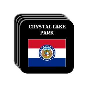  US State Flag   CRYSTAL LAKE PARK, Missouri (MO) Set of 4 