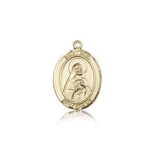  14kt Gold St. Rita of Cascia Medal Jewelry