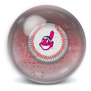  MLB Cleveland Indians Super Ball, 2.5 Inch, Clear Sports 