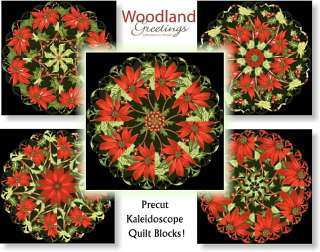 WOODLAND GREETINGS Kaleidoscope Quilt Blocks KIT Moda  