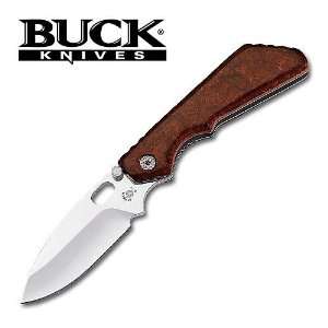  Buck Folding Knife Ironwood Military
