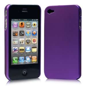Pueple) Hard Plastic Case for iPhone 4 +Free Screen Protector and 