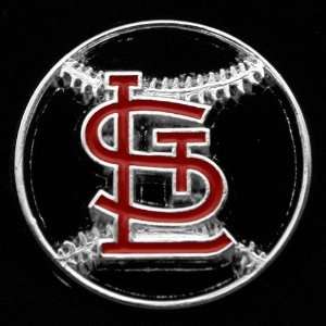   St Louis Cardinals Team Logo Cut Out Baseball Pin: Sports & Outdoors