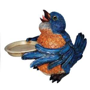  Michael Carr Blue Bird with Serving Dish