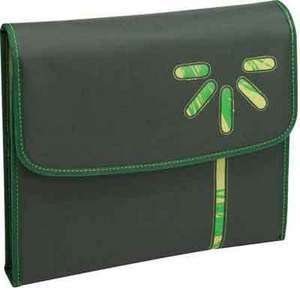  Green Organizer with notebook Electronics