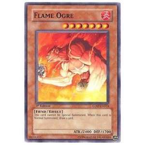  YuGiOh Cyberdark Impact Flame Ogre CDIP EN014 Common [Toy 