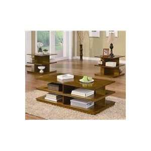 Casual 3 Piece Tiered Occasional Table Set 