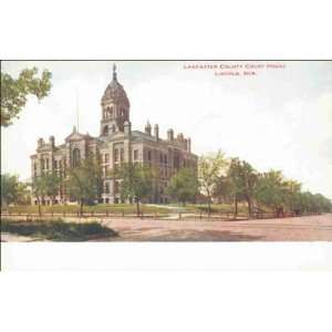  Reprint Lincoln NE   Lancaster County Court House  : Home 