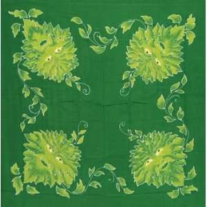 Green Man Altar Cloth Scarve 