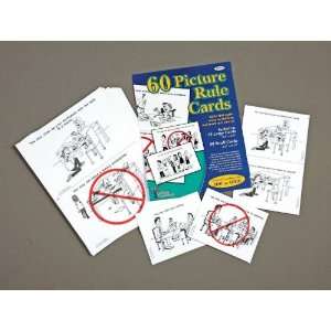  School Specialty Picture Rule Cards