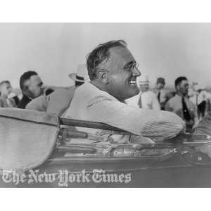  FDR At Fort Peck Dam   1933