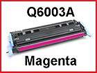 Magenta Toner ink Cartridge fits HP Q6003A Color LaserJet 1600 2605dn 