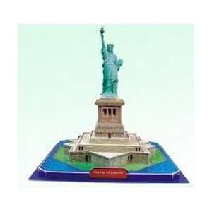   3D Statue Of Liberty in New York City USA Puzzle Model: Toys & Games