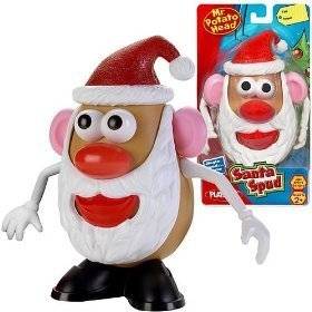   santa claus spud by hasbro the list author says what s black and white