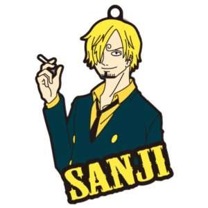    One Piece New World Rubber Ball Chain (Sanji): Toys & Games