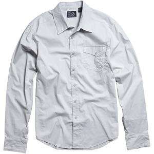  . Clean Long Sleeve Woven Shirt   2010   Small/Light Grey Automotive