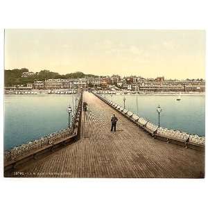  Sandown from pier,Isle of Wight,England,1890s