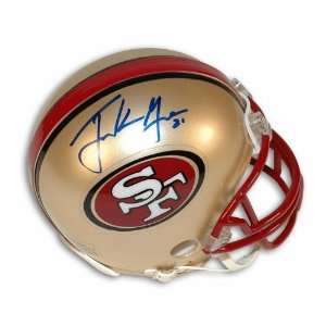  Autographed Frank Gore San Francisco 49ers Mini Helmet 