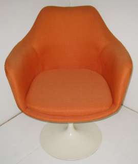 Pair Saarinen Swivel Tulip Arm Chairs from Knoll  