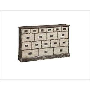   Rustic Chic Hall Chest in Ackerman Eight 517246: Home & Kitchen