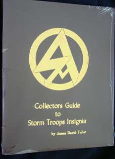 Fuller COLLECTORS GUIDE TO STORM TROOPS INSIGNIA NEW SA  