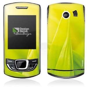  Design Skins for Samsung E2550   Green Leave Design Folie 