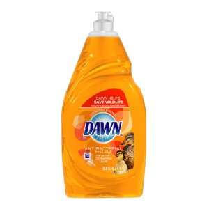 Dawn Ultra Antibacterial Hand Soap Dishwashing Liquid, Orange Scent 