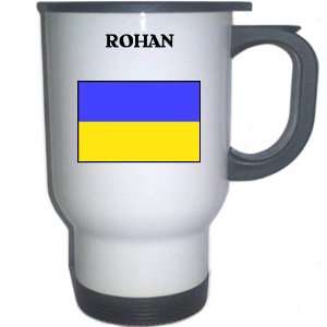  Ukraine   ROHAN White Stainless Steel Mug Everything 