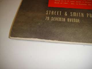 1941 STREET & SMITHS BASEBALL YEAR BOOK PICTORIAL MAGAZINE BOB FELLER 