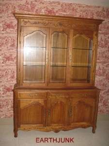 Ethan Allen LEGACY Russet Maple Huge China Cabinet  
