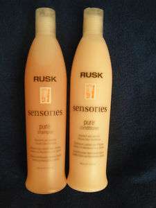 RUSK SENSORIES PURE Shampoo & Conditioner 13.5 NEW  