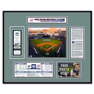 Yankees 2008 Opening Day Ticket Frame 