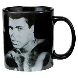  Vandor 45062 Muhammad Ali Ceramic Mug Black, 12 Ounce 