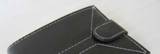 Mens Black Bifold Wallet 100% Genuine Leather ★ BRAND NEW 