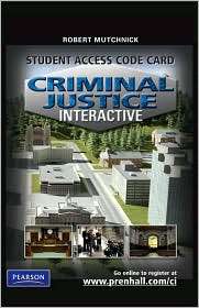 Criminal Justice Interactive Student Access Code Card, (0135068460 