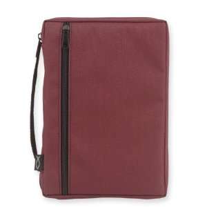  Burgundy with Cross Bible Cover XXL 8W x 10H x 2.75D 