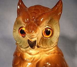 BEAUTIFUL PERFUME LAMP OWL VINTAGE GERMAN RU1  