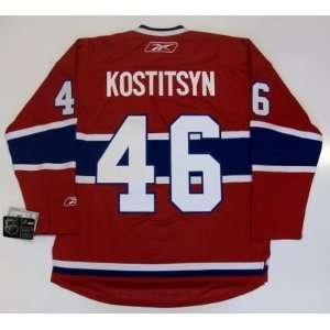  Andrei Kostitsyn Montreal Canadiens Jersey Rbk Red Sports 