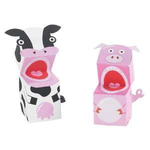  Barnyard Paper Finger Puppets Toys & Games