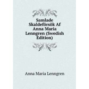   Af Anna Maria Lenngren (Swedish Edition) Anna Maria Lenngren Books