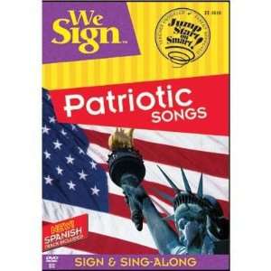  We Sign DVD   Patriotic Songs Toys & Games