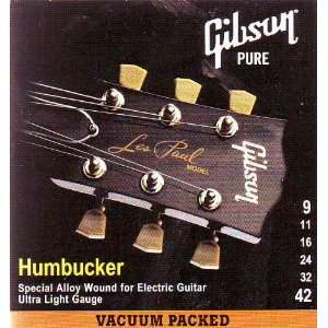   Electric Guitar Special Alloy Humbucker Electric, .009   .042, SEG SA9