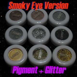 Eyeshadow Make Up Hot Smoky Eye Version pigment Glitter  