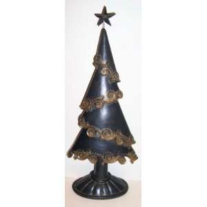   Faux Metal   Christmas Tree (Rustic Bronze Finish).