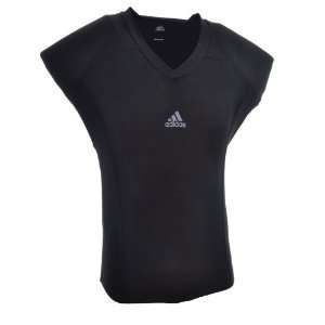  Adidas Mens Sleeveless Padded Rugby Jersey   950332 BLK 
