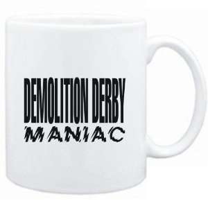    Mug White  MANIAC Demolition Derby  Sports: Sports & Outdoors