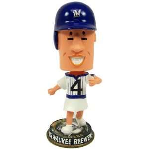  MILWAUKEE BREWERS RACING SAUSAGES MASCOT BOBBLEHEAD BOBBLE 